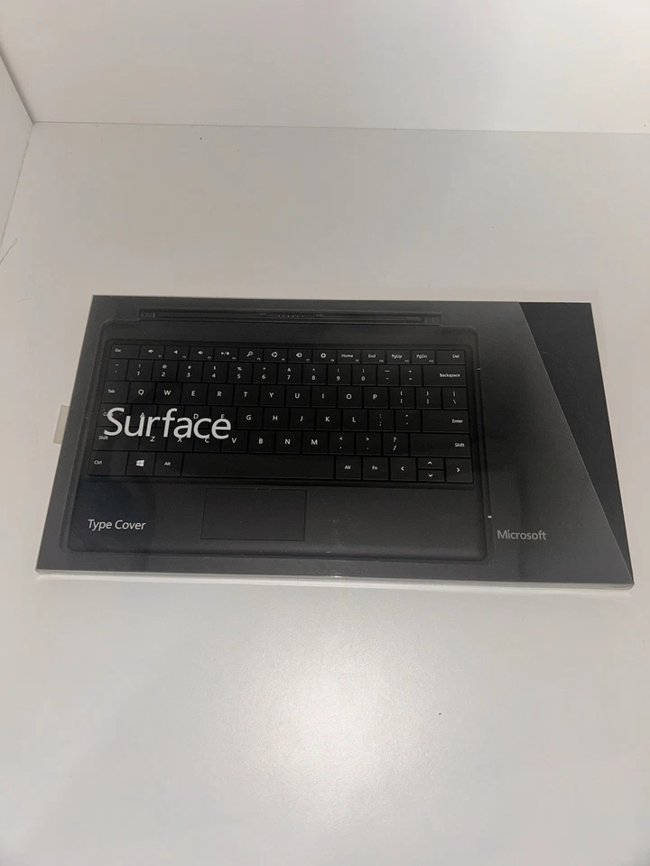 Microsoft Surface Pro 1/2 RT Type Cover FOR Keyboard Model 1535 Black - Image 1 of 4