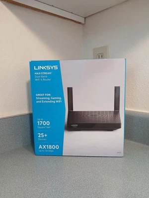 Router brand linskeys dual band for streaming,gaming, model no. Ax1800 - Image 1 of 4