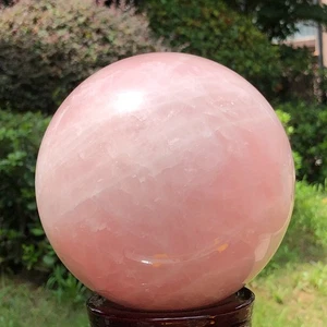 3490g Natural Beautiful Pink Crystal Ball Quartz Crystal Sphere Healing 1609 - Picture 1 of 16