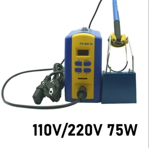 75W 110/220V Digital Thermostatic Soldering Station Solder Electric Soldering - Picture 1 of 9