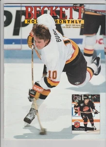 PAVEL BURE BECKETT MAGAZIN HOCKEY PREISFÜHRER AUSGABE #17 MÄRZ 1992 CANUCKS - Bild 1 von 2
