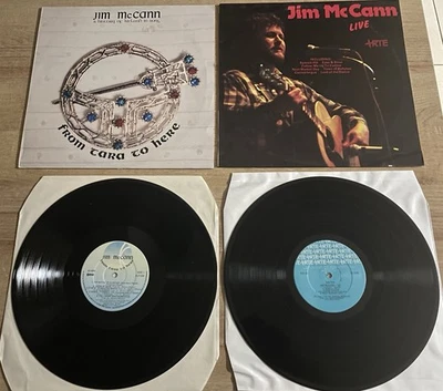Jim McCann - 2 x LPs From Tara To Here + Live Irish Folk - Image 1 of 4