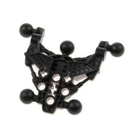 1x Lego Bionicle Figures Torso Matoran Black Av-Matoran Type 2 8990 60895