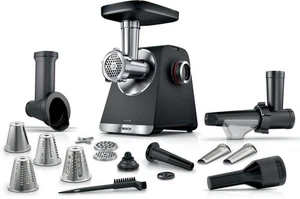 BOSCH Fleischwolf Serie 6 MFWS660B, 3,5kg/Min., Raspel, 2 Lochscheiben - Picture 1 of 7