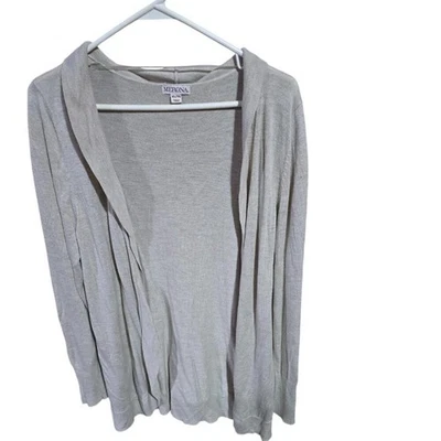 Cárdigan Merona Frente Abierto Avena Talla XL Foto 1 de 3