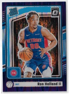 2024-25 Panini Donruss Optic Ron Holland II #291 Rated Rookie RC Purple Shock - Picture 1 of 1