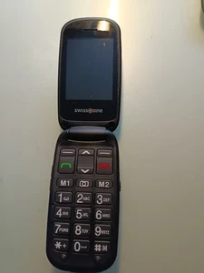 SWISSTONE BBM 625 Seniorenhandy, Silber Klapphandy - Bild 1 von 2