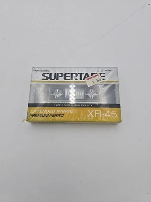 Realistic Supertape Cassette XR-45 - Super High Fidelity - NEW SEALED - Image 1 of 4