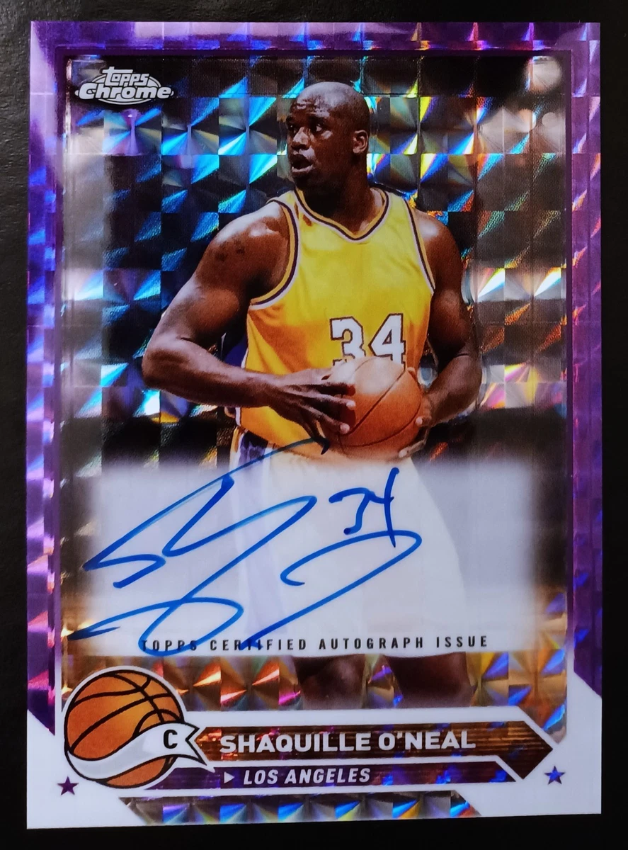 その他 Crown e SHAQUILLE O'NEAL AUTO 2020-21 Panini Impeccable Illustrious Ink 18 Shaquille O'Neal Auto