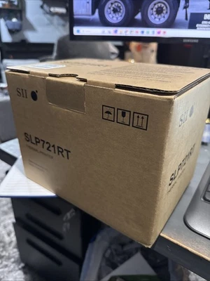 Seiko SLP721RT 2" Desktop Direct Thermal Linerless Label and Receipt Printer WLA - Image 1 of 4