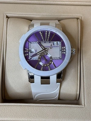 Полный комплект Ulysse Nardin Executive Dual Time женский циферблат MOP 243-10 - Изображение 1 из 4