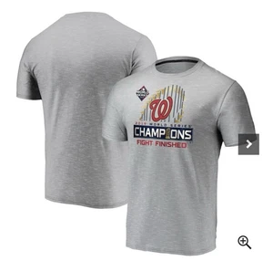 NUEVA Camiseta Campeones Serie Mundial 2019 Fanatics Washington Nationals Fanatics XL - Imagen 1 de 1