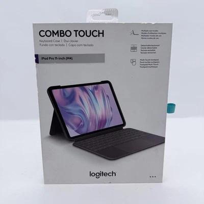 New Logitech Combo Touch Keyboard Case YU0084 for iPad Pro 11 Inch M4 - Image 1 of 4