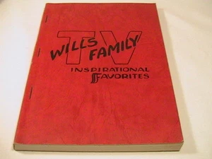 [P17] PAPERBACK - WILLS FAMILY INSPIRATIONAL FAVORITES Song & music book 1968 - Picture 1 of 5