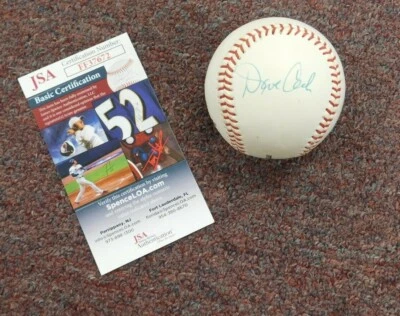 Dave Cash Autographed Signed Babe Ruth Baseball Pittsburgh Pirates JSA - Image 1 of 3