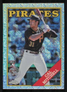2023 Topps '88 Topps Silver Pack Chrome #T88C64 Cal Mitchell - Picture 1 of 2