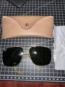 Occhiali Vintage Ray-Ban Caravan B&L DGM USA – Anni ’80 Rari Originali Sole - Foto 1 di 19