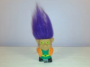 Vintage 1980s Soma Walking Troll Doll Clockwork Wind Up Toy - Picture 1 of 1