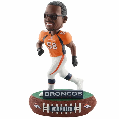 Von Miller Denver Broncos Baller Special Edition Bobblehead NFL Cover