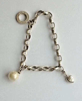 Armband Bettelarmband THOMAS SABO mit Herz Perle Kreisel Silber 925 (1877) - Bild 1 von 3