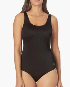Hurley Women's L 4 Way Stretch One Piece UPF 50+ Swimsuit BinA4 - Picture 1 of 2