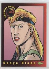 1994 Classic Mortal Kombat Promos Sonya Blade #D1 2v8