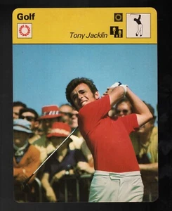 1978 Tony Jacklin Sportscaster Golf Card 32-21 Italy NM-MT - Bild 1 von 2