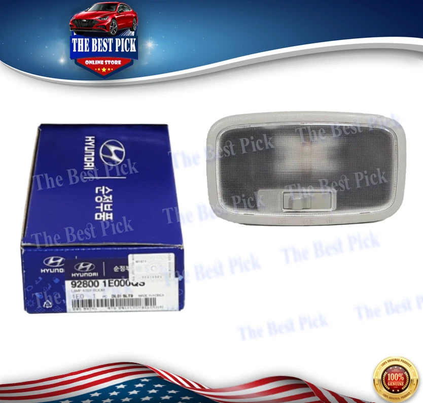 ⭐GENUINE⭐ Room Lamp Light Gray for 2006-2011 Hyundai Accent 928001E000QS - Image 1 of 1