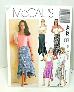 Falda McCall 4032 patrón de costura damas talla 8-14 nueva doblada de fábrica - Imagen 1 de 3