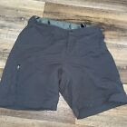 The North Face Women?S Dusties Bike Cycling Shorts Lined Padded Black 11" Size M