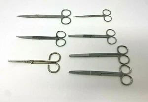 Medical Surgical Operating Dissecting Straight & Curved Dressing Scissors - Picture 1 of 22