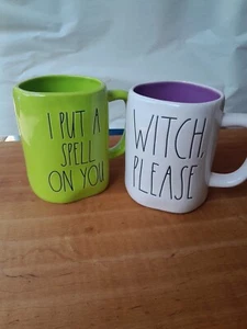 Rae Dunn Tasse 2er Set Halloween " Witch Please and I Put A Spell On You" - Bild 1 von 7