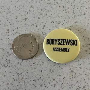 Ralph Boryszewski For New York Assembly Election Pinback Button #45260 - Picture 1 of 2