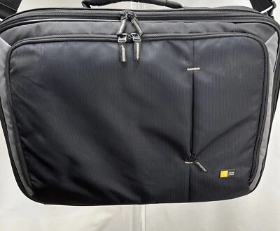 Case Logic 15" Laptop Briefcase Computer Messenger Bag Shoulder Strap PU Handles - Image 1 of 4