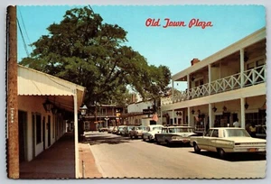 Old Town Plaza Albuquerque Romero Entrance New Mexico Vintage Postcard - Picture 1 of 2