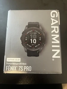 Garmin Fenix 7S Pro Sapphire Solar - Picture 1 of 3