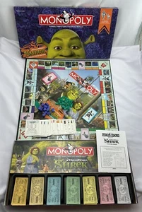2007 Shrek Monopoly Game Collectors Edition USAopoly Complete Great Condition - Imagen 1 de 11