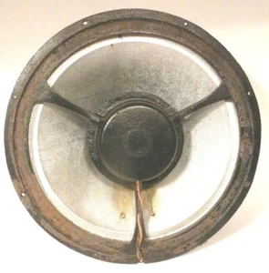 ALTAVOZ BOBINA DE CAMPO OPERADIO DE 12"" CONSOLA PLATEADA de colección 53 y 54 partes: 12"" de funcionamiento - Imagen 1 de 4