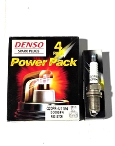 Nuevo paquete de 4 resistencias Denso Bujía 3008#4 / Q20PR-U11#4 - Imagen 1 de 3