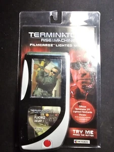 Terminator 3 Rise Of The Machines 2003 Filmcardz Visor Iluminado Caja de Arte Nuevo Raro - Imagen 1 de 3