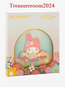 LOUNGEFLY, LIMITED EDITION 1,000 Sanrio My Melody Floral Enamel Pin NEW! - Picture 1 of 2
