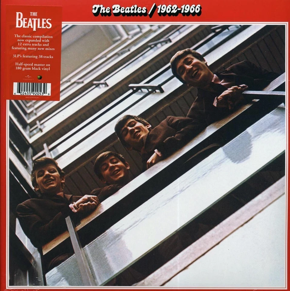 The Beatles - 1962-1966 (Red) [2023 Remastered 180G] [New Triple Vinyl Record] - Image 1 of 1