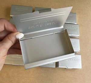 24 Stainless Steel Card Holder Case - Pocket Metal Wallet Business, ID, Credit - Picture 1 of 6