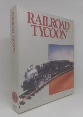 Commodore 64 - Railroad Tycoon * Vintage 1987 * Brand New & Factory Sealed - Image 1 of 3