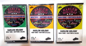 Harlem Holiday NY Rhythm & Blues/DooWop Cassette Lot 3 Brand New FREE Shipping - Picture 1 of 3