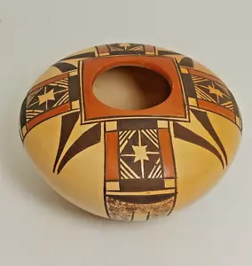 Sikyatki Vase by Melva Nampeyo Traditional Hopi Pottery Native American Signed - Picture 1 of 14