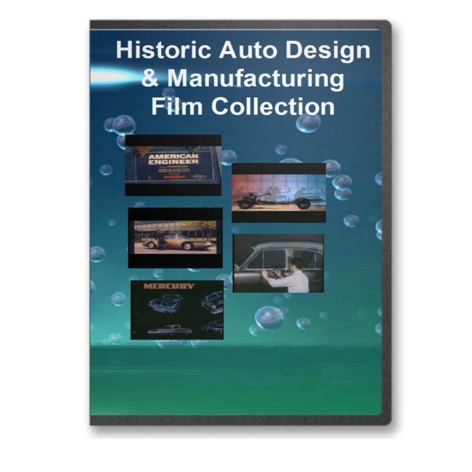 Vintage Automobile Design & Manufacturing 2 DVD Set Henryy Ford GM - A463-64 - Image 1 of 1