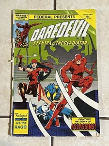 Daredevil Elektra & The Gladiator #7 Marvel Australian Edition Comic By Federal - Picture 1 of 17