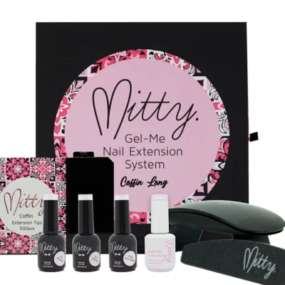 Kit de extensión de uñas de gel suave - ataúd largo Foto 1 de 4