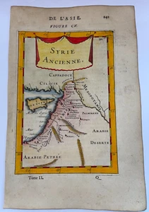 SYRIA HOLY LAND CYPRUS 1683 ALAIN MANESSON MALLET ANTIQUE MAP FRENCH EDITION - Picture 1 of 3
